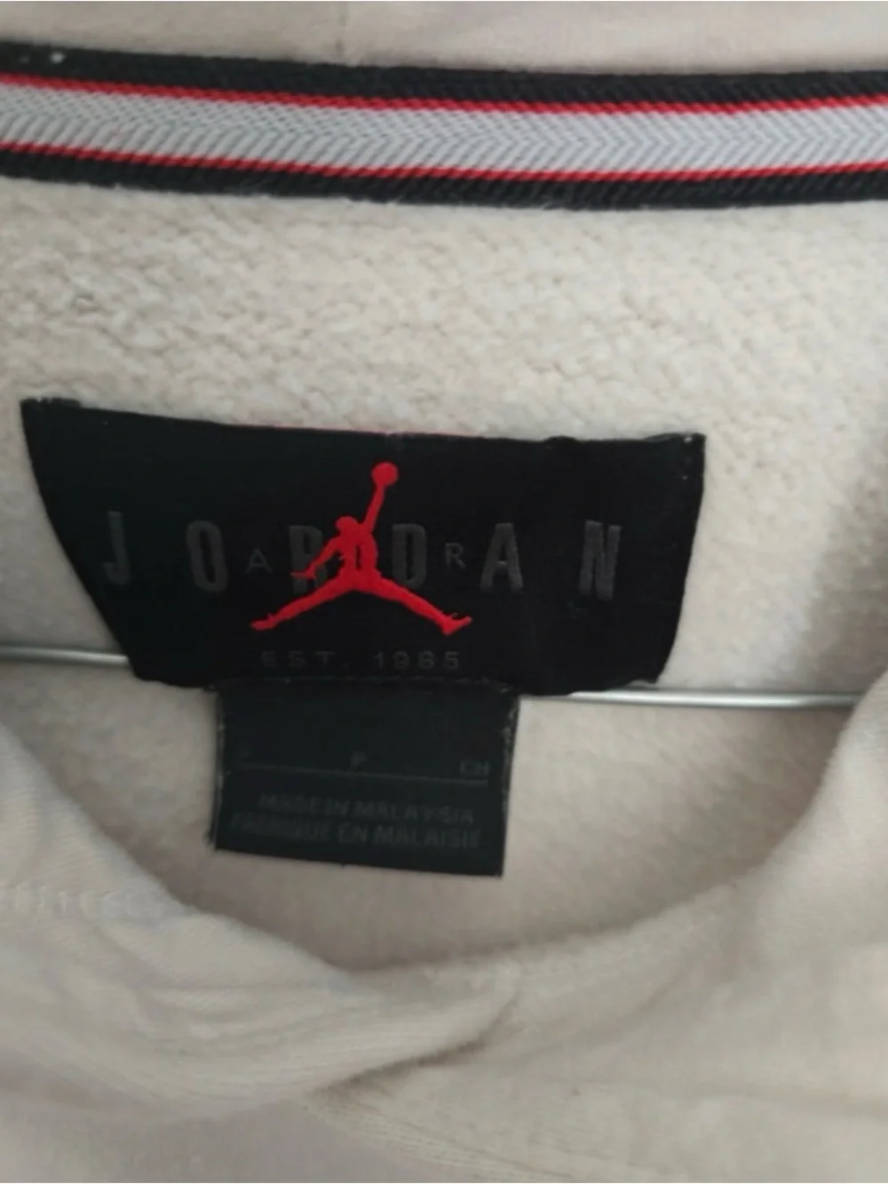 Air Jordan Flight MVP Graphic Fleece Pullover Hoodie - 'Phantom' Wheaties sz S